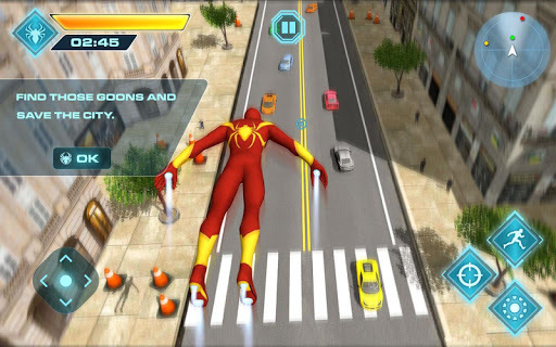 Flying Iron Spider Hero Adventure for PC screenshot 1