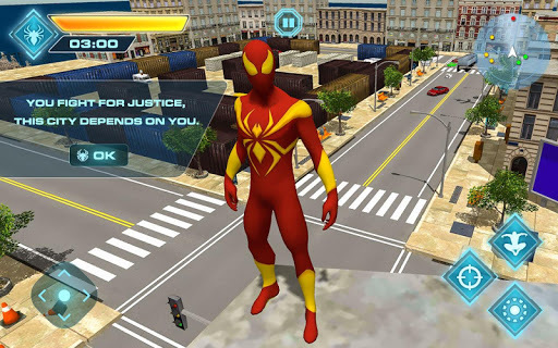 Flying Iron Spider Hero Adventure for PC screenshot 3
