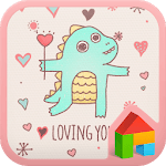 Lovely dodol launcher theme for PC