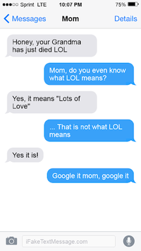 iFake Text Message for PC screenshot 1