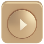 Skin for Poweramp v2 Gold for PC