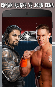 Roman Reigns VS John Cena: WWE Challenge Wallpaper for PC screenshot 1
