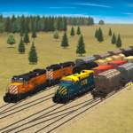 Train and rail yard simulator for PC