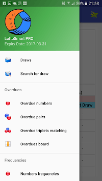 LottoSmart lottery draws and statistics for PC screenshot 1