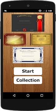 Certificate Maker app Easy to Design Certifcate for PC screenshot 1