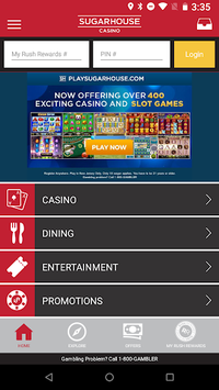 SugarHouse Casino for PC screenshot 1