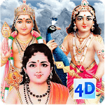 4D Lord Murugan Live Wallpaper for PC