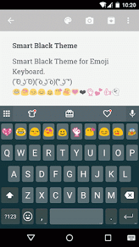 Smart Black Emoji Keyboard for PC screenshot 1