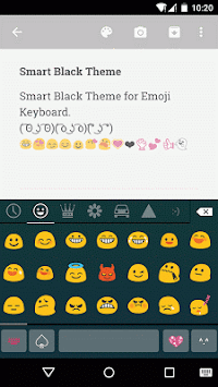 Smart Black Emoji Keyboard for PC screenshot 2