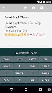 Smart Black Emoji Keyboard for PC screenshot 3