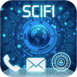 Sci fi Launcher Jarvis 2 Theme for PC