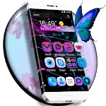 Glow Butterfly - Launcher Theme for PC