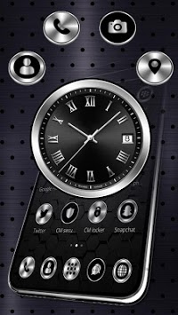 Black Metal Luxury Watch Theme for PC screenshot 2