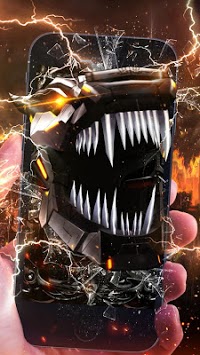 3D Iron Dragon Theme for PC screenshot 3