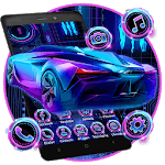 Neon Sports Car Themes HD Wallpapers for PC