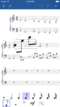 Notation Pad - Sheet Music Score Composer for PC screenshot 3