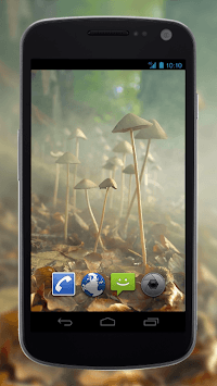 4K Mushrooms and Smoke Live Video Wallpaper for PC screenshot 1