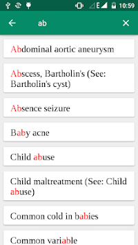 Disorder & Diseases Dictionary - Offline (Free) for PC screenshot 2