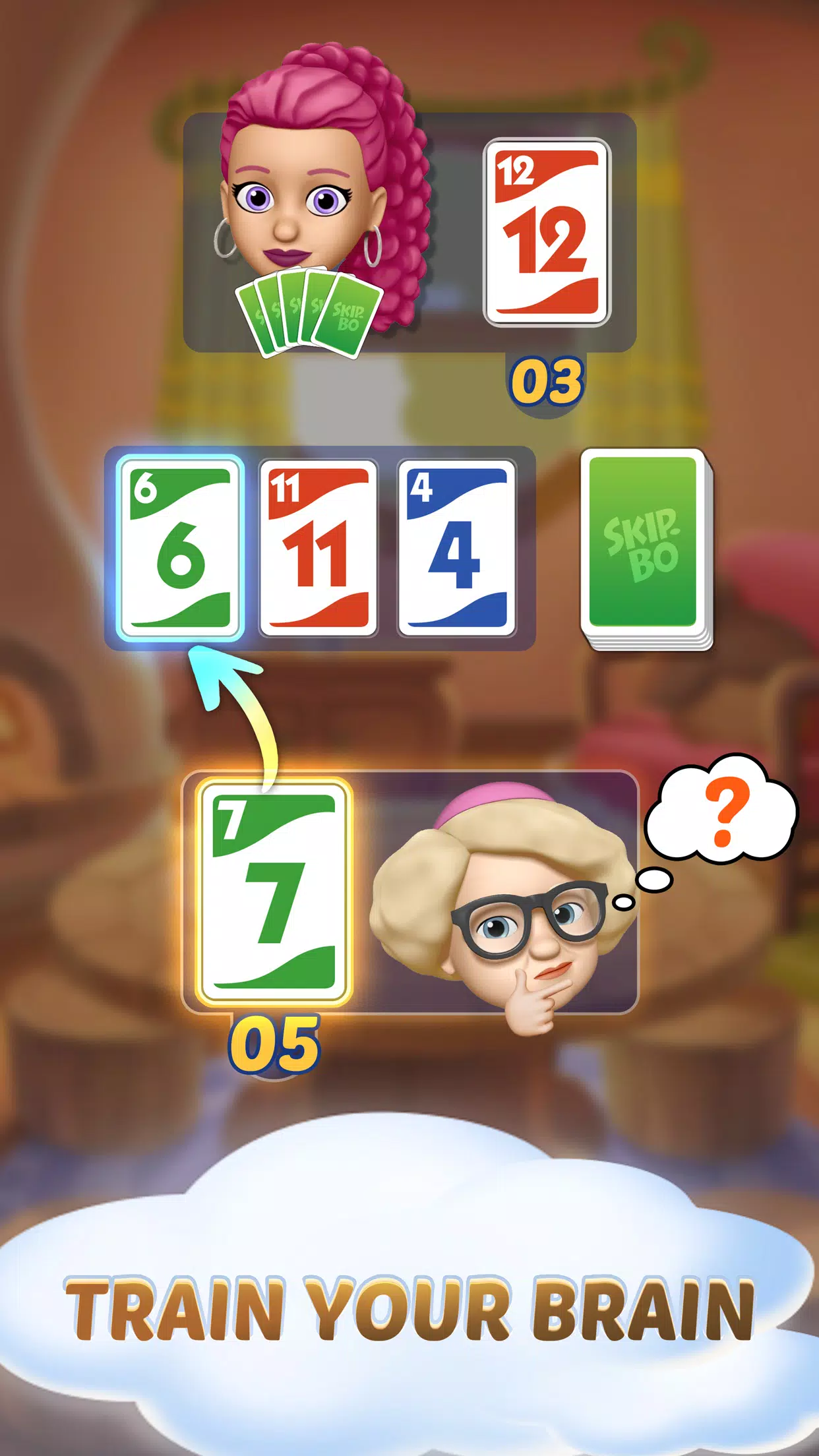 Skip-Bo™: Solitaire Card Game for PC screenshot 2