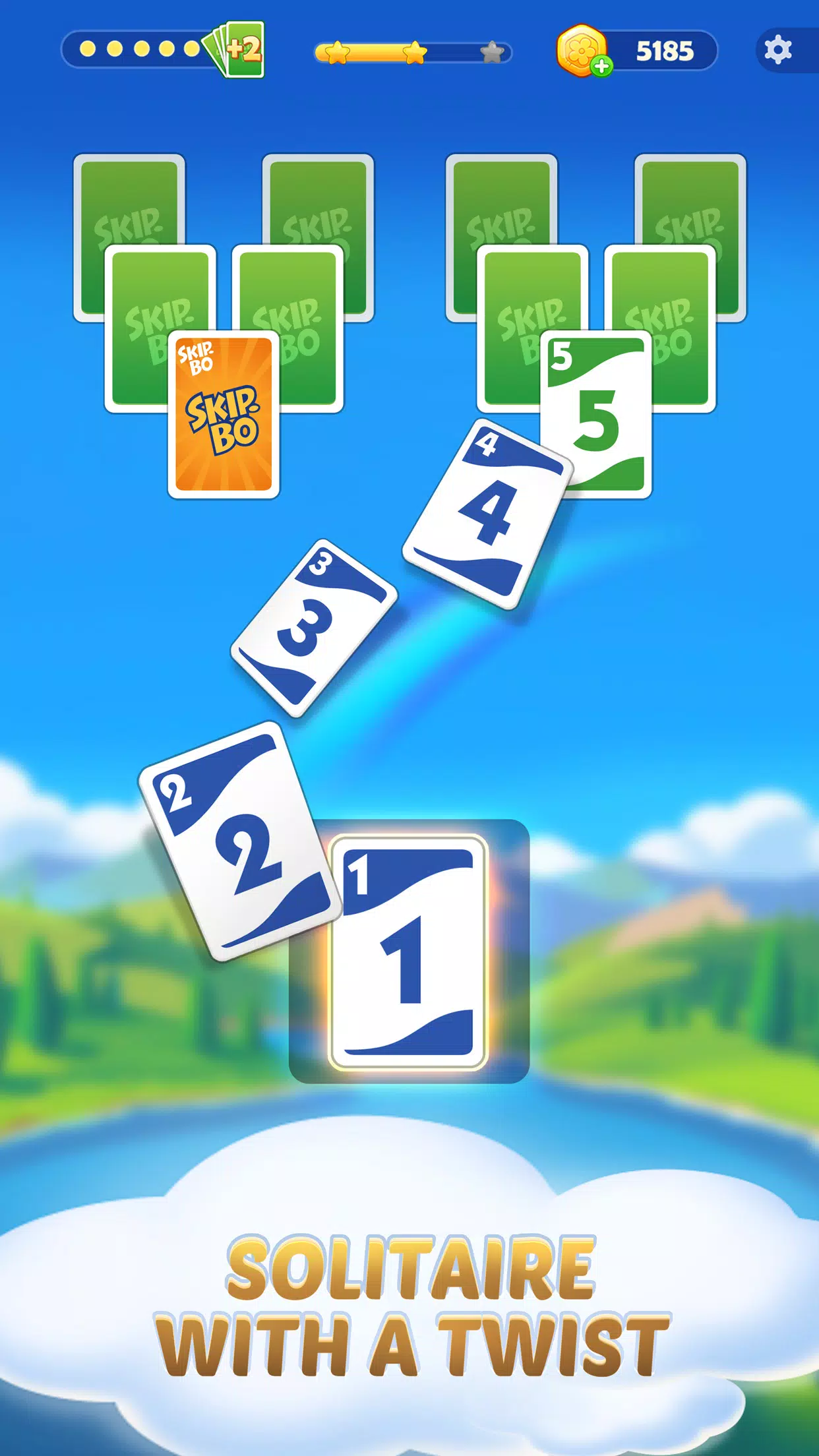 Skip-Bo™: Solitaire Card Game for PC screenshot 3