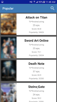 Otaku List: Anime Manager for PC screenshot 2
