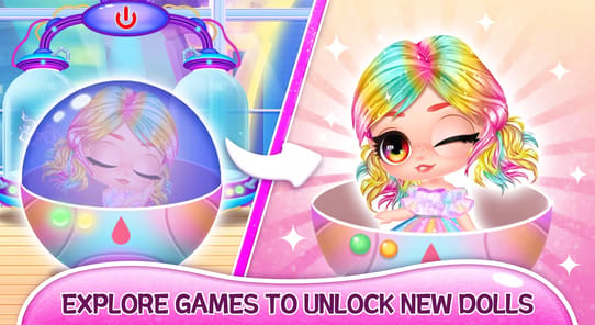 Sweet Dolls：Dress Up Games for PC screenshot 1