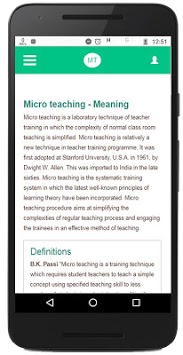 Micro Teaching for PC screenshot 1