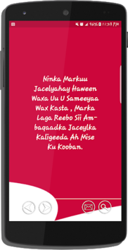 Dhambaal jaceyl ah - Somali Love SMS for PC screenshot 2