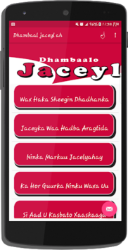 Dhambaal jaceyl ah - Somali Love SMS for PC screenshot 3
