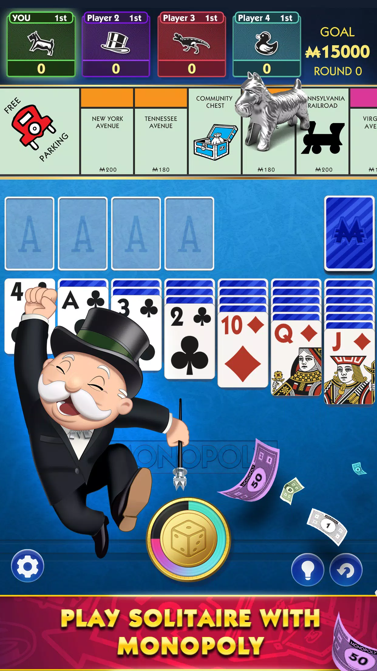 MONOPOLY Solitaire for PC screenshot 1