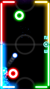 Glow Hockey for PC screenshot 1