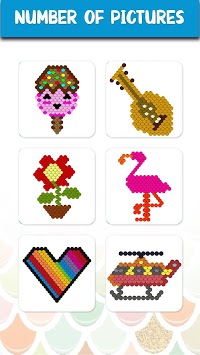 Sequin Art - Color by Number, Coloring Book Pages for PC screenshot 1
