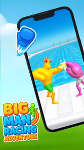Big Man Running Games for PC screenshot 1