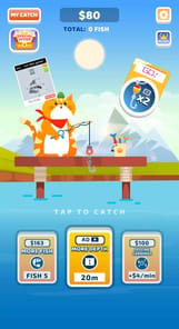 Idle Furry Fishing! for PC screenshot 1
