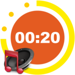 Interval timer with music for PC