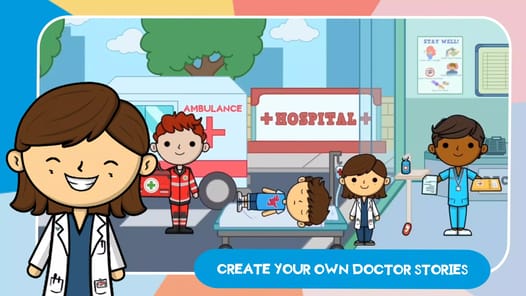 Lila's World:Dr Hospital Games for PC screenshot 1