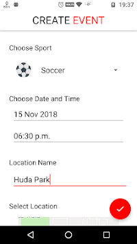 Playmap - Search local sports events for PC screenshot 2