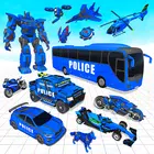 Bus Simulator Police Robot Car for PC