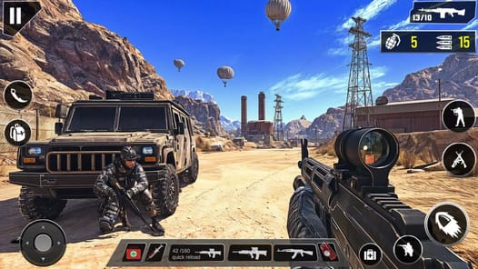 Shooting Games Gun Games for PC screenshot 2