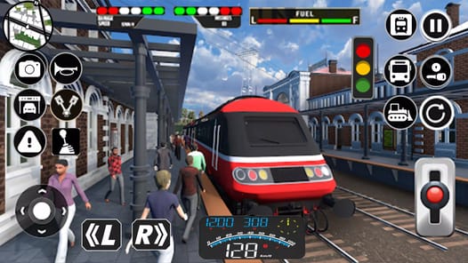 City Train Driver Simulator 3D for PC screenshot 1