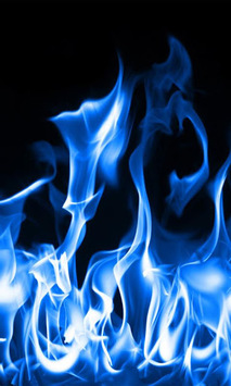 blue flame live wallpaper for PC screenshot 1