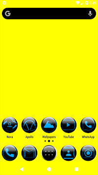 Blue Glass Orb Icon Pack v4.6 Free for PC screenshot 1