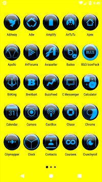 Blue Glass Orb Icon Pack v4.6 Free for PC screenshot 2