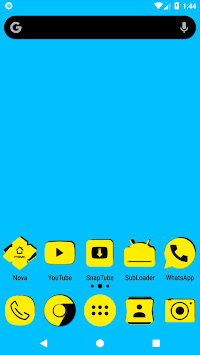 Yellow and Black Icon Pack v4.6 Free for PC screenshot 1