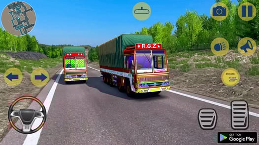 Indian Truck Cargo Truck Games for PC screenshot 1
