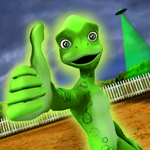 Scary Green Grandpa Alien for PC