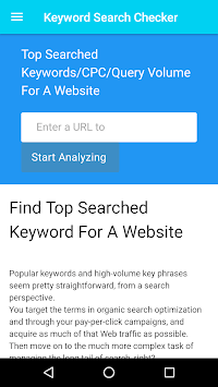 Keyword Search Volume Checker for PC screenshot 2