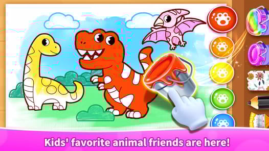 Baby Panda's Glow Doodle Game for PC screenshot 3