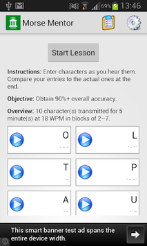 Morse Mentor for PC screenshot 1