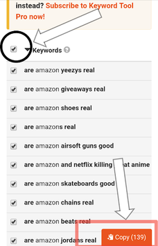 Keyword Tool for PC screenshot 3
